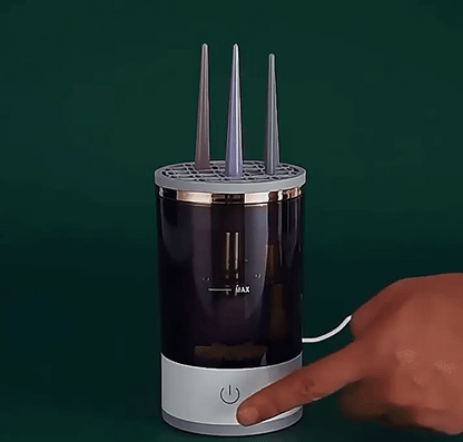 Automatic Multi Makeup Brushes Cleaner – 360° Electric Deep Clean & Fast Drying System
