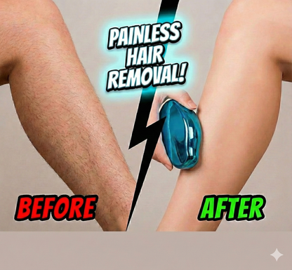 "SilkyGlide  Crystal Hair Eraser – Painless & Magic Hair Remover"